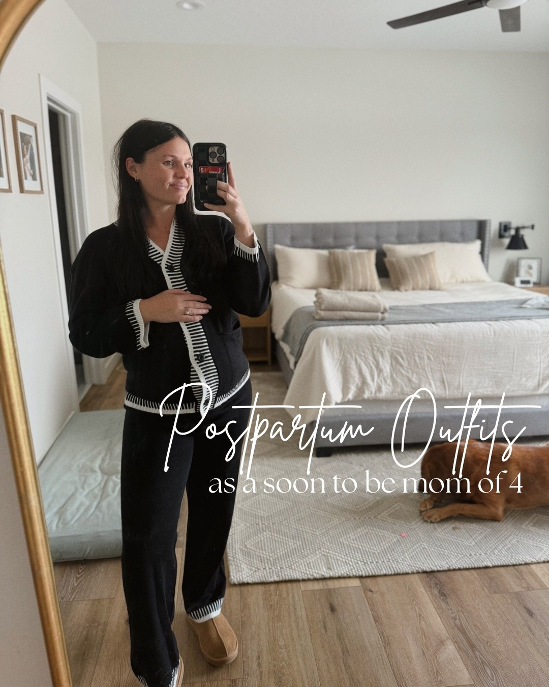 Matching sets for postpartum mom or everyday quick outfit!  