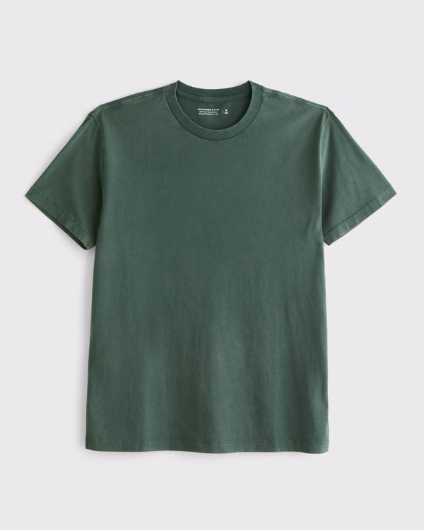 Men's Relaxed Essential Tee | Men's Tops | Abercrombie.com | Abercrombie & Fitch (US)