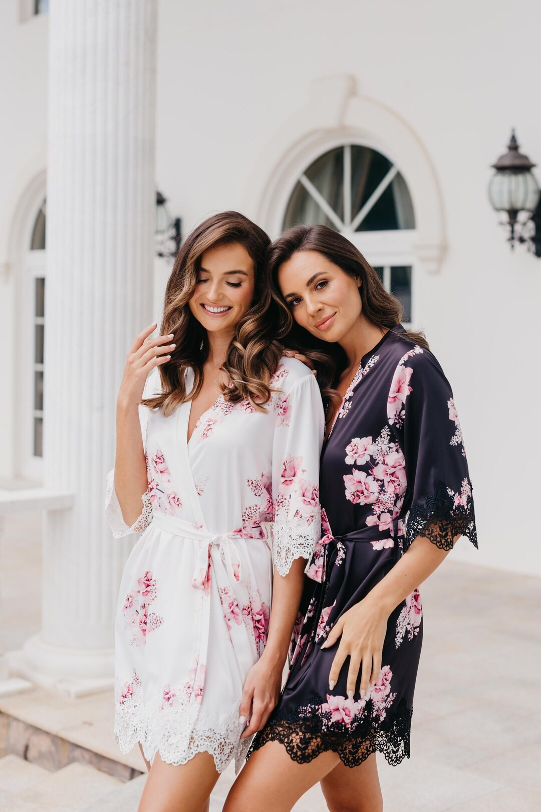 Bridesmaid Robe / Lace Bridal Robe / Bridal Robe / Bride Robe - Etsy | Etsy (US)