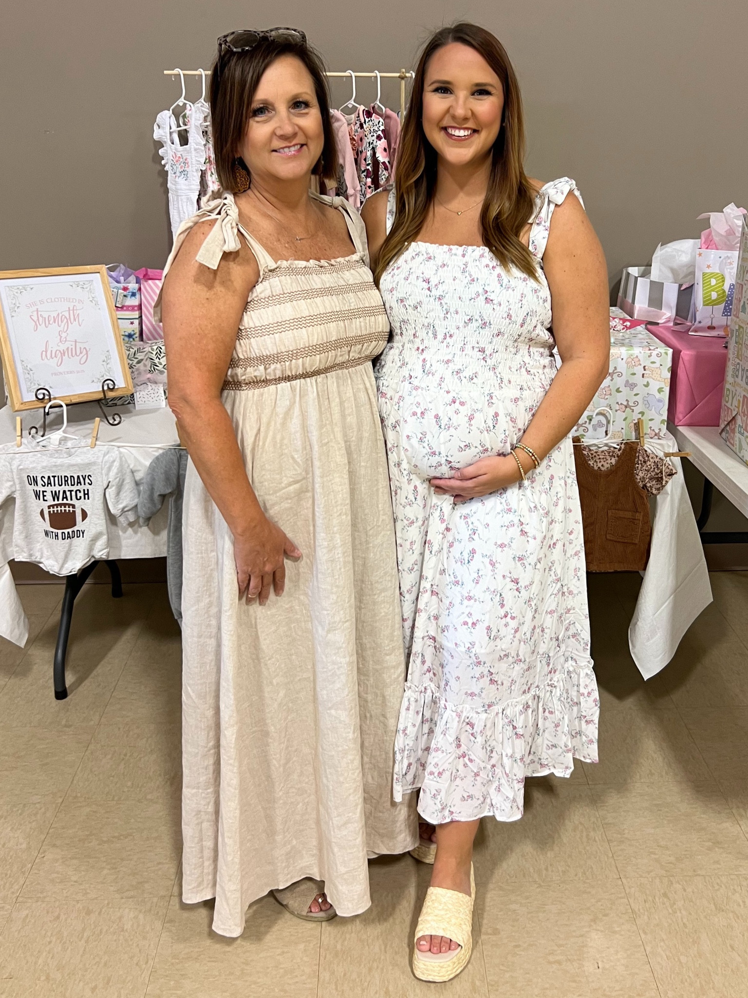 The perfect maternity dress for a baby shower 🩷

#LTKBump #LTKStyleTip #LTKBaby