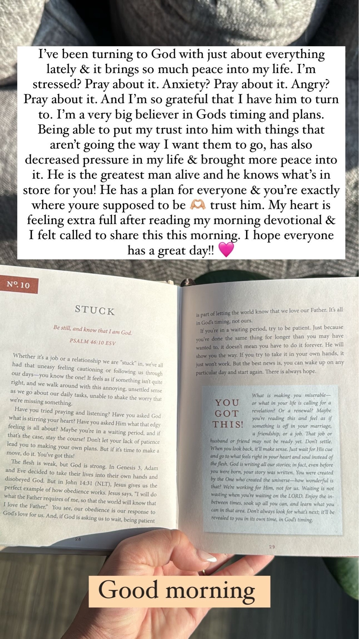 A 90 day devotional book that I love! I read this every morning & it reminds me everyday how grateful I am for this life. It helps me start my day with so much peace and love. Highly recommend!! #LTKxTarget

#LTKhome #LTKfindsunder50