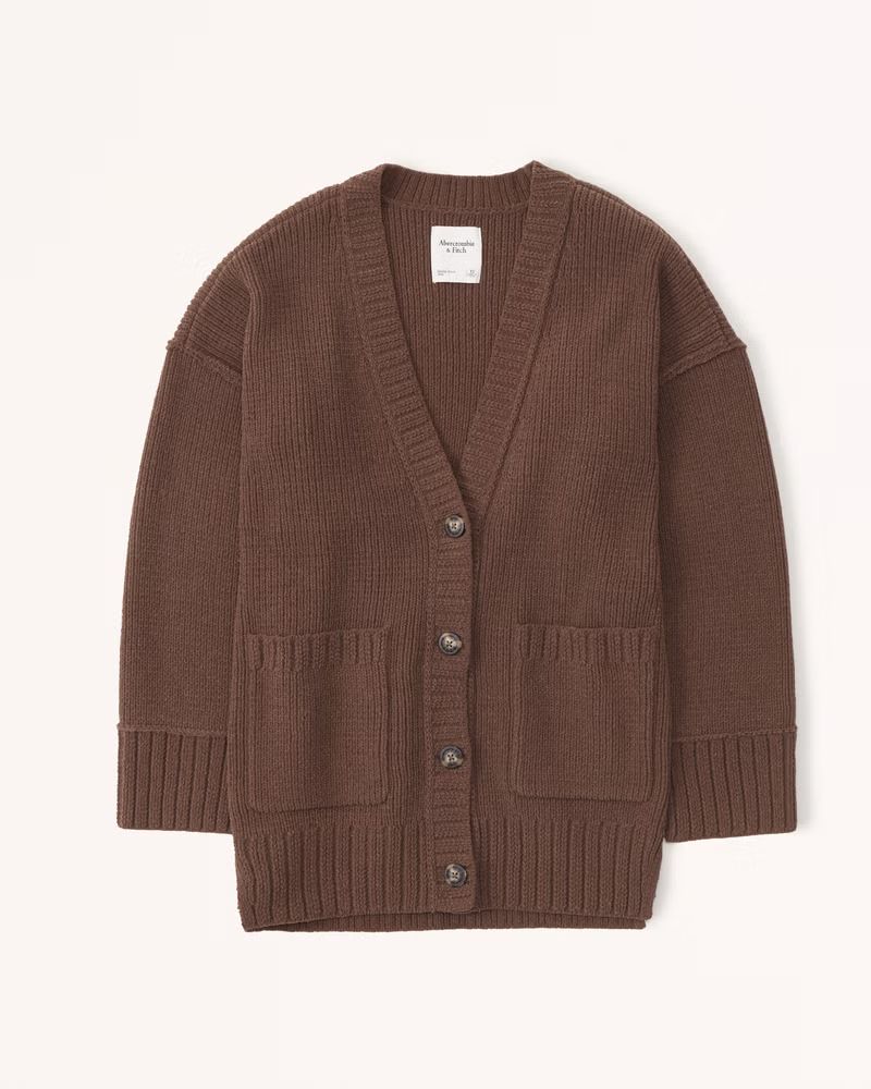 Slouchy Cardigan | Abercrombie & Fitch (US)