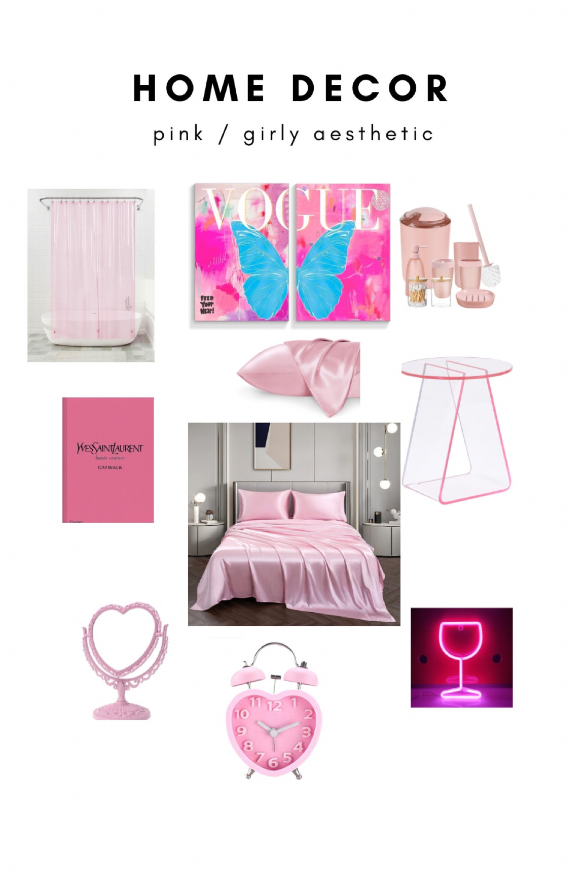 all pink  college apartment / dorm decor inspo 💗

#LTKBacktoSchool #LTKhome