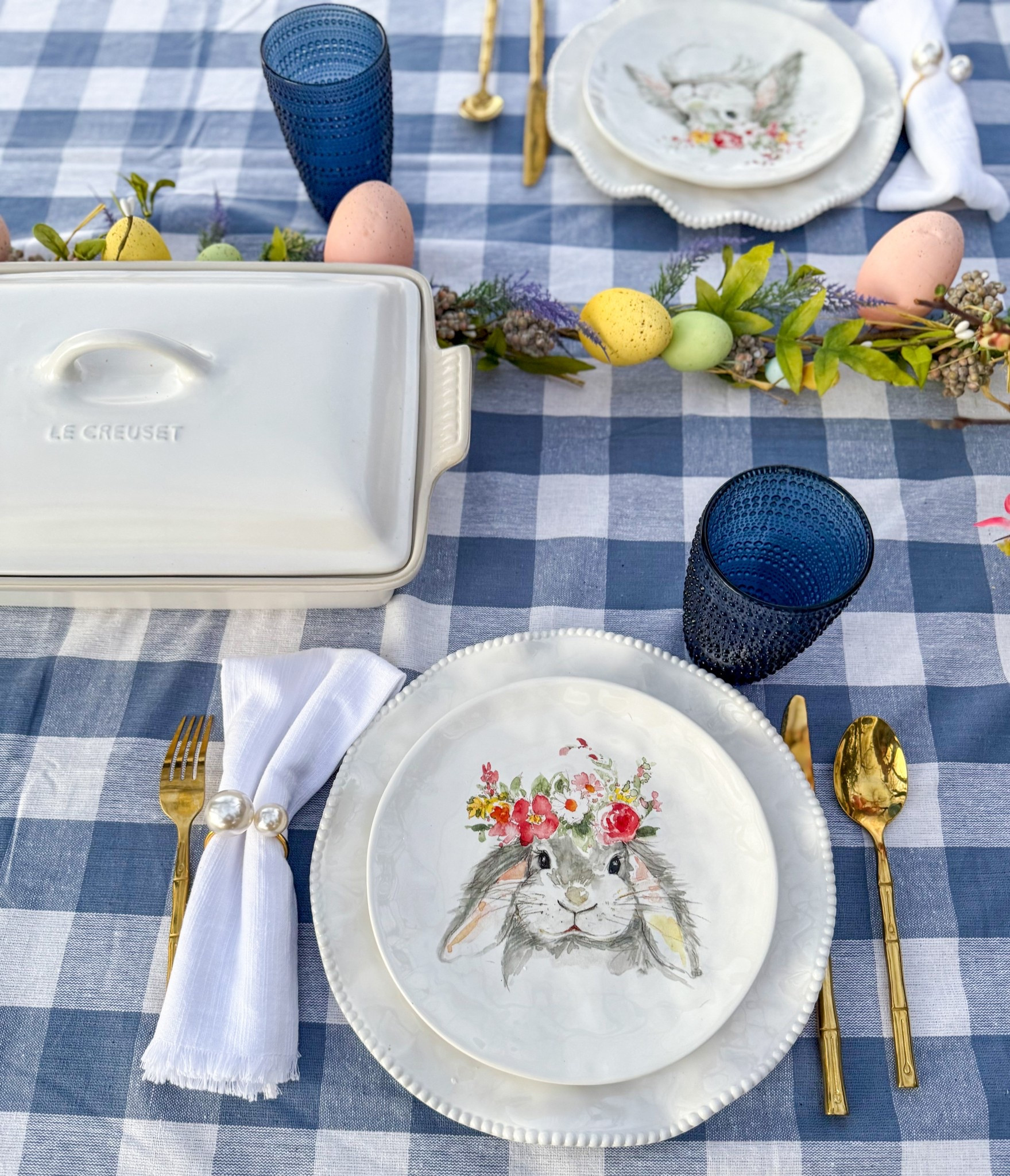 The prettiest Easter place setting from @wayfair. #wayfair #wayfairpartner 

#LTKHome #LTKParties #LTKSeasonal