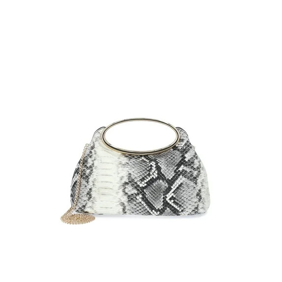 Scoop Women's Faux Top Handle Clutch, Snake | Walmart (US)