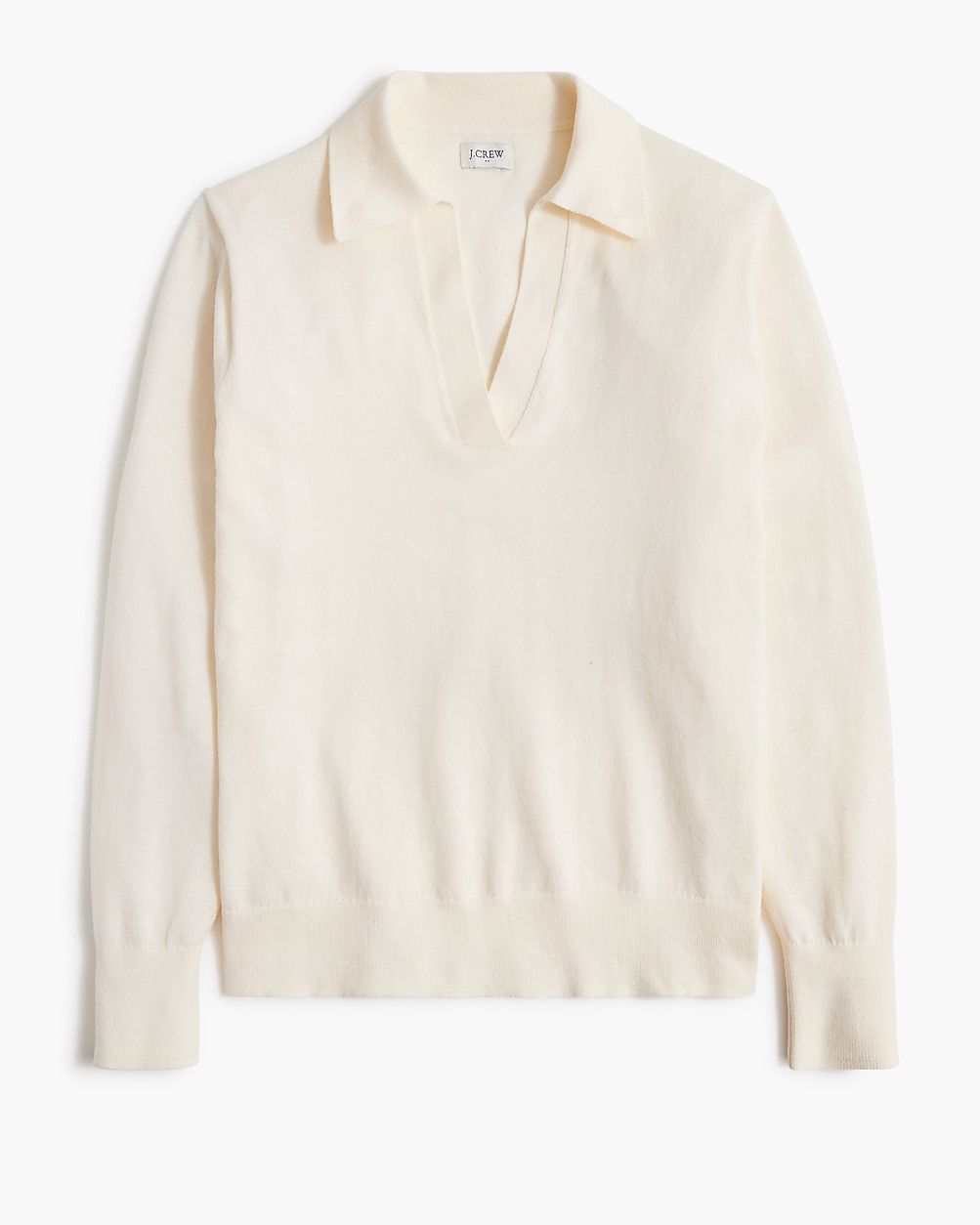 Cotton sweater-polo | J.Crew Factory