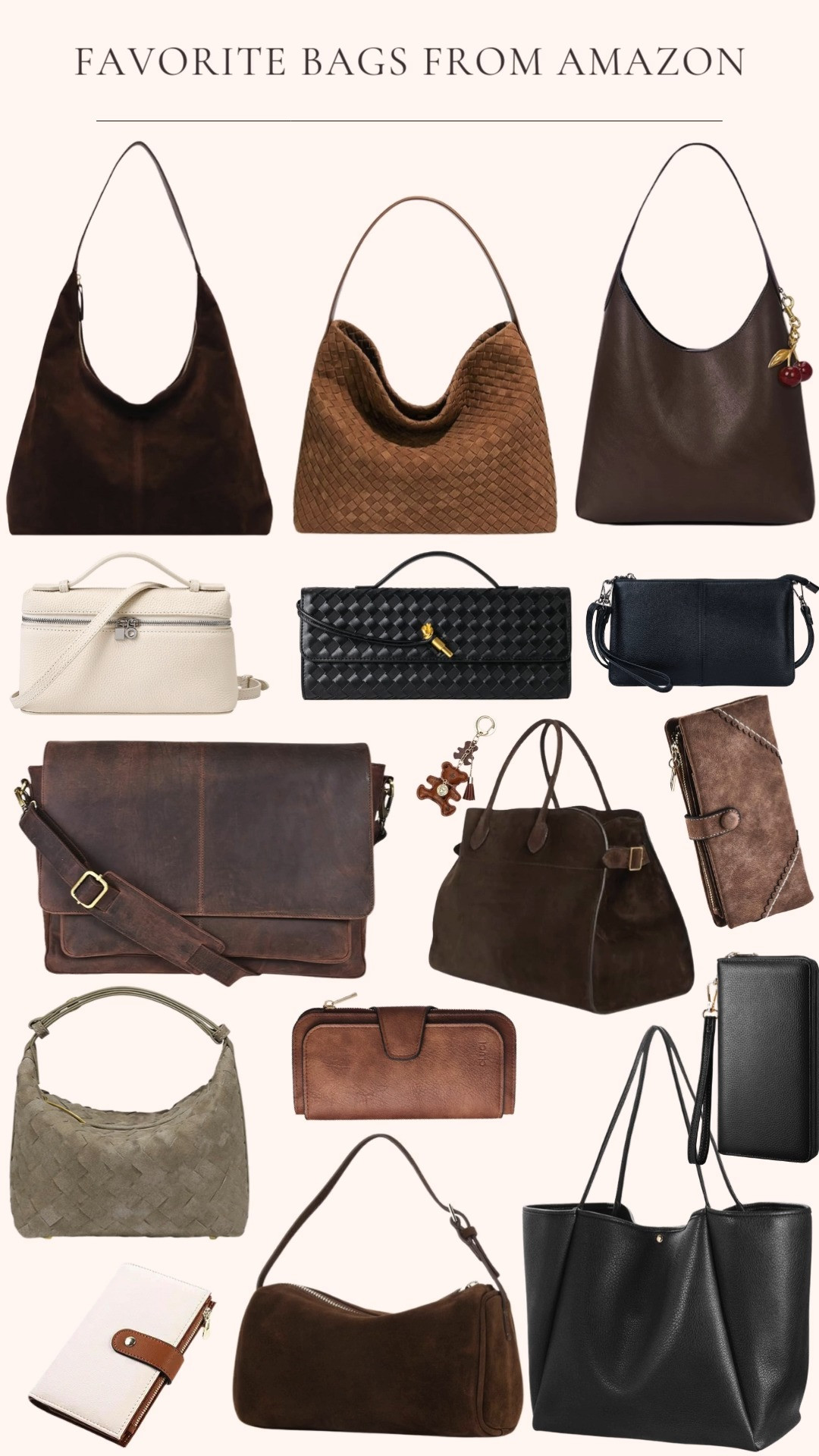  
I love all the new bags this fall! My favorite are the brown purses. So pretty!

These are my top bag picks from Amazon. These will easily g from fall into winter  
 

#LTKOver40 #LTKFindsUnder50 #LTKItBag