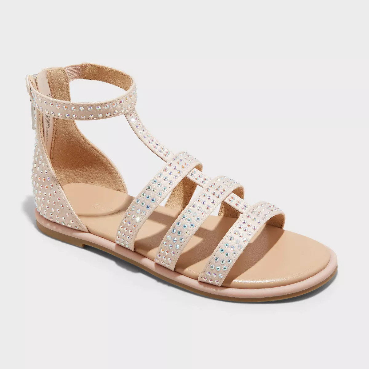 Kids' Rainee Gladiator Sandals - Cat & Jack™ Blush | Target