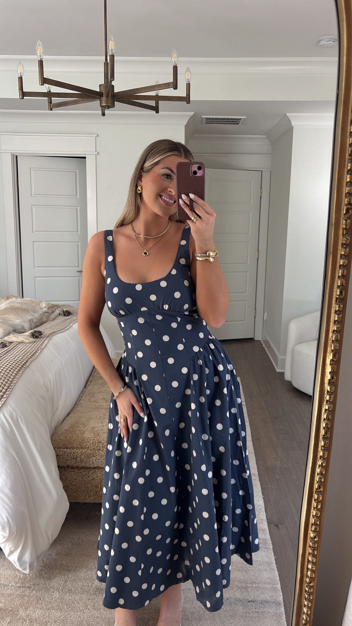 What I’m wearing to a friends baby shower this spring! 💙 this dress is adorable and so flattering - wearing a medium! 

#LTKootd #LTKTall