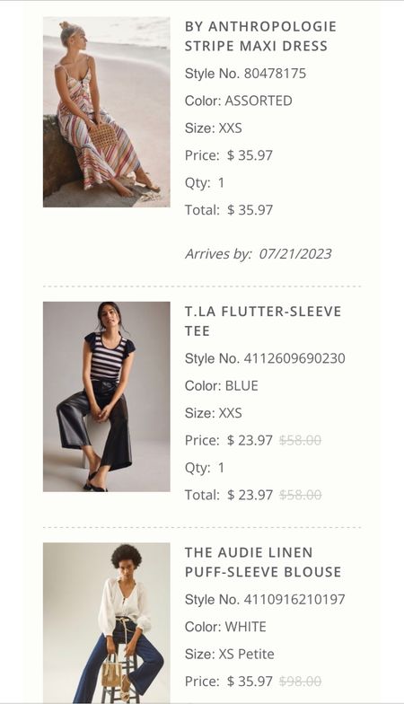 One of my favorite end of season sales is also happening at Anthropologie! This is a great time to stock up on unique wardrobe pieces like blouses and dresses! See more of my picks linked below 

#LTKsalealert #LTKFind #LTKBacktoSchool