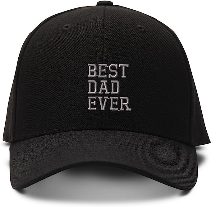 Custom Baseball Cap Best Dad Ever Aembroidery Acrylic Dad Hats for Men & Women | Amazon (US)