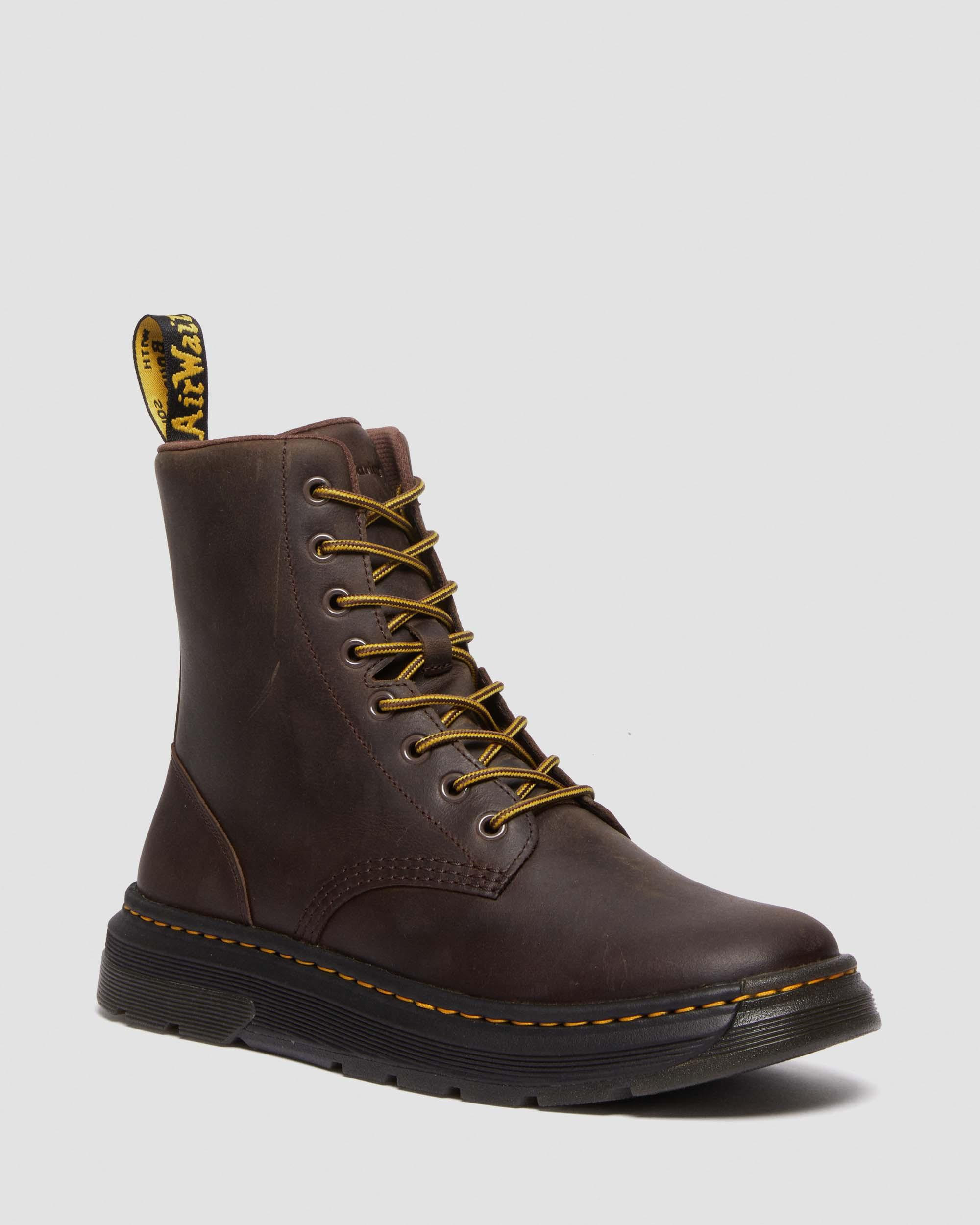 Crewson Leather Lace Up Boots | Dr Martens (UK)
