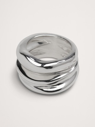 Sculptural Forms Ring Aureus + Argent | Banana Republic (US)
