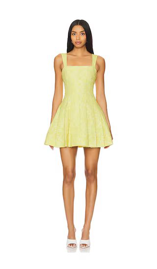 Jovie Mini Dress in Citrine | Revolve Clothing (Global)