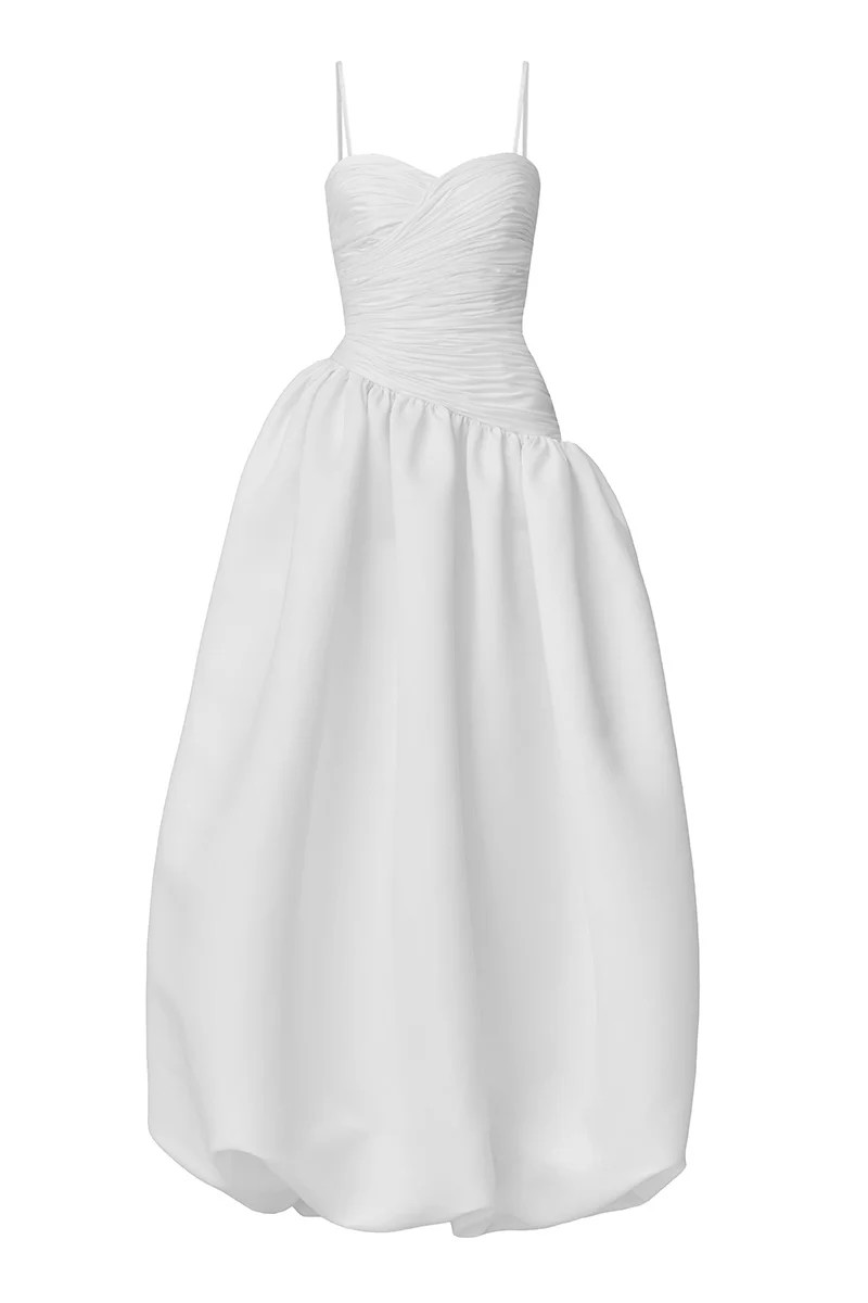 BALLOON WHITE MAXI DRESS | Stolen Stores | CULT MIA | CULT MIA UK LTD