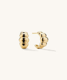 Puffy Charlotte Hoops | Mejuri Fine Crew