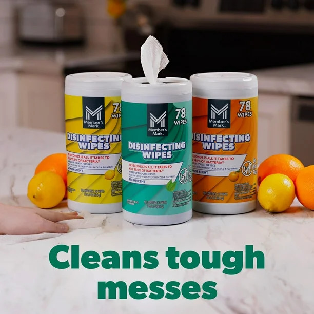 Member's Mark Disinfecting Wipes, Variety Pack, 4 pk., 312 ct. | Sam's Club