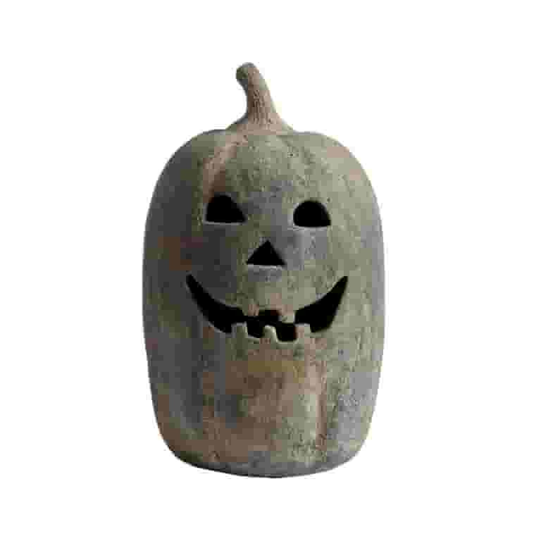 Jack O Lantern Halloween Decorations Indoor Handmade Terracotta Pumpkin A Hallowmas Handcrafted T... | Walmart (US)