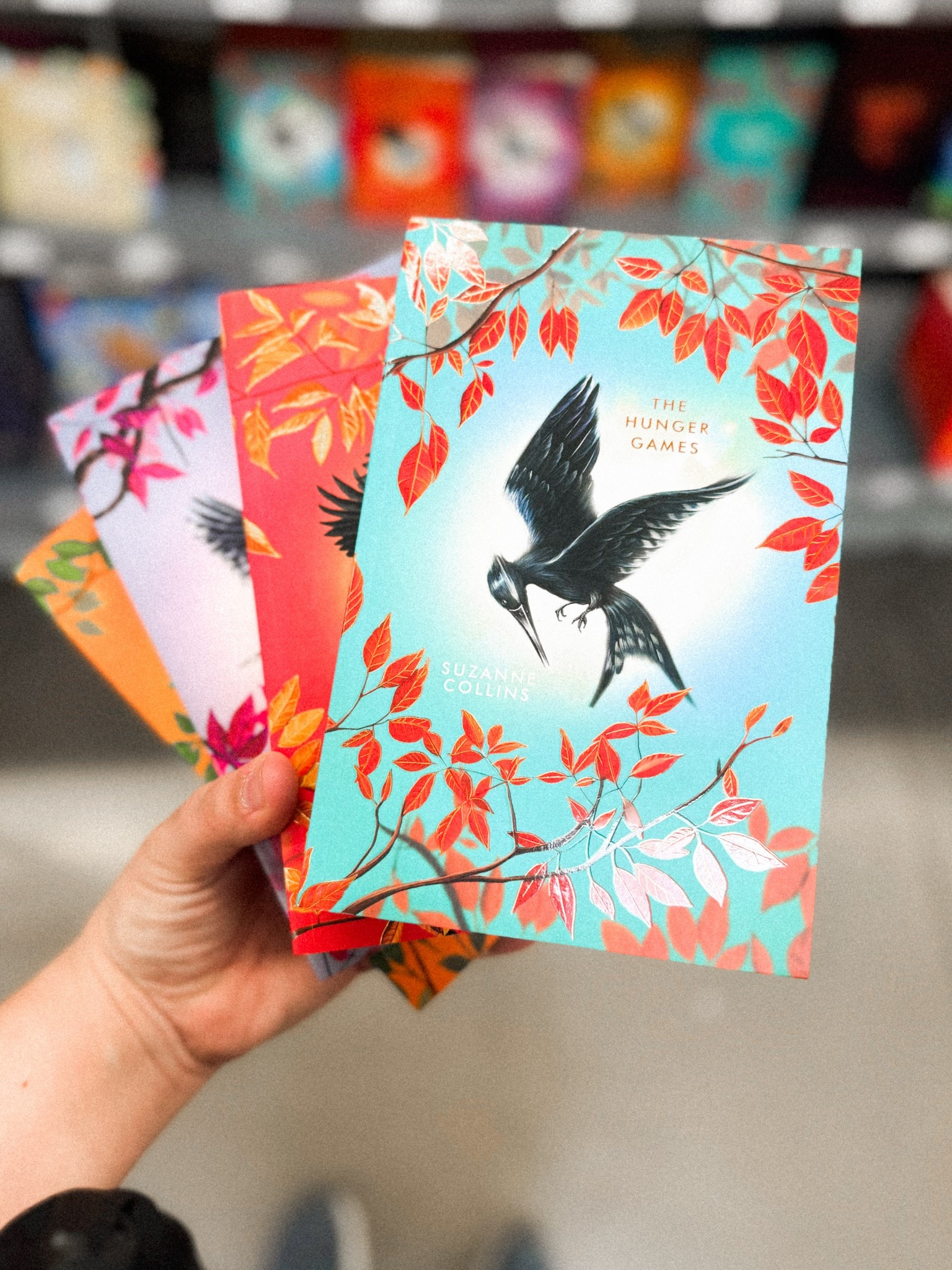 Wow wow wow obsessed with the new deluxe covers of The Hunger Games series #mustreadbooks #books 

#LTKHome #LTKSaleAlert