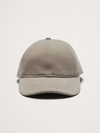Melton Wool-Blend Baseball Cap by Crown Cap | Banana Republic (US)