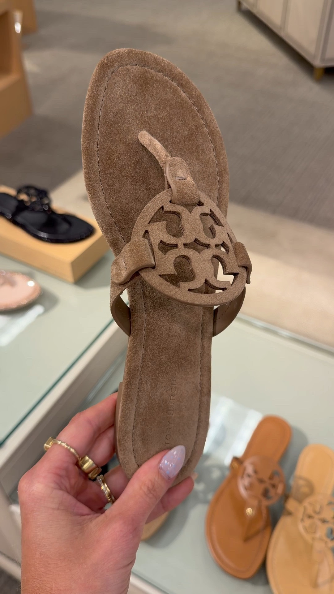 These suede miller sandals are adorable! I do my tts

#LTKootd