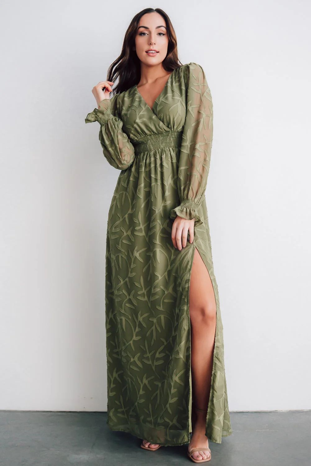 Bridget Textured Maxi Dress | Baltic Born