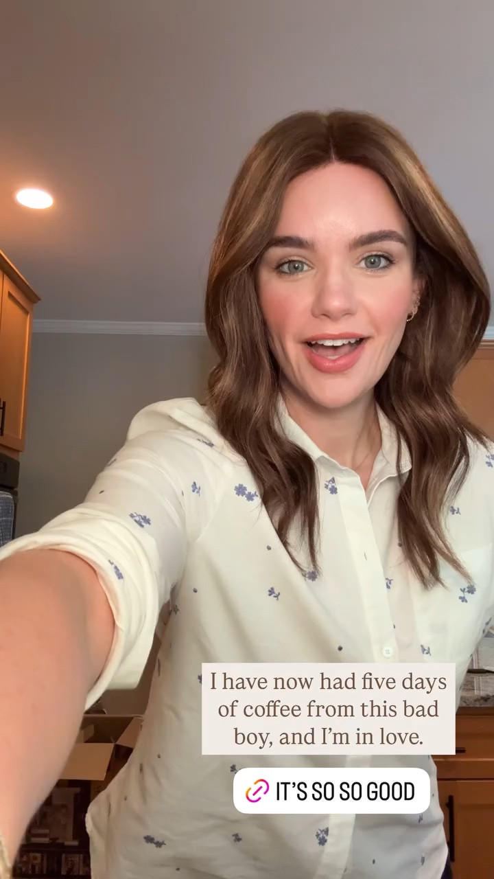 I have now had five days of coffee from this bad boy, and I’m in love!! ☕️

#LTKHome