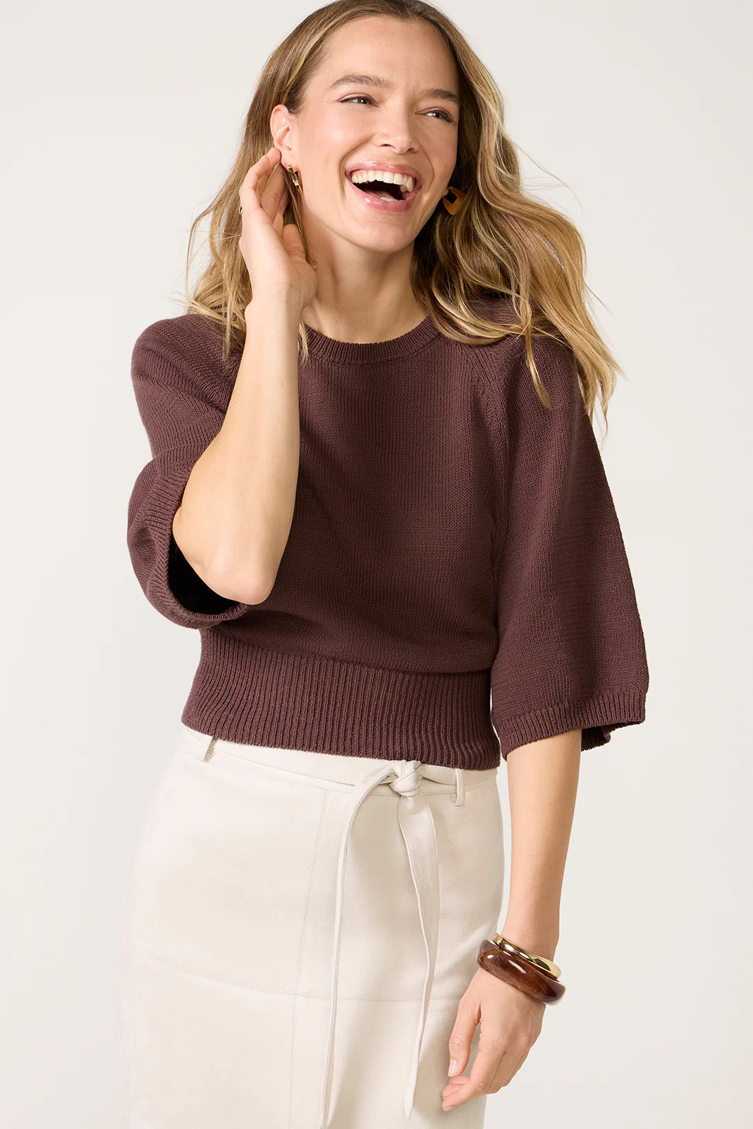 Lori Easy Sweater Tee | Evereve