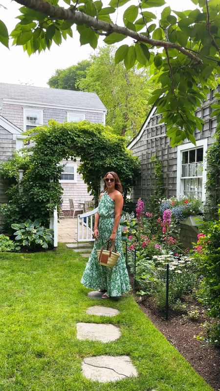 green floral summer dress 

#LTKstyletip #LTKSeasonal #LTKwedding
