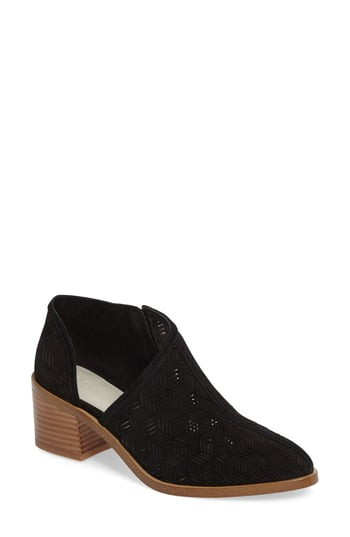 Women's 1.state Iddah Perforated Cutaway Bootie | Nordstrom