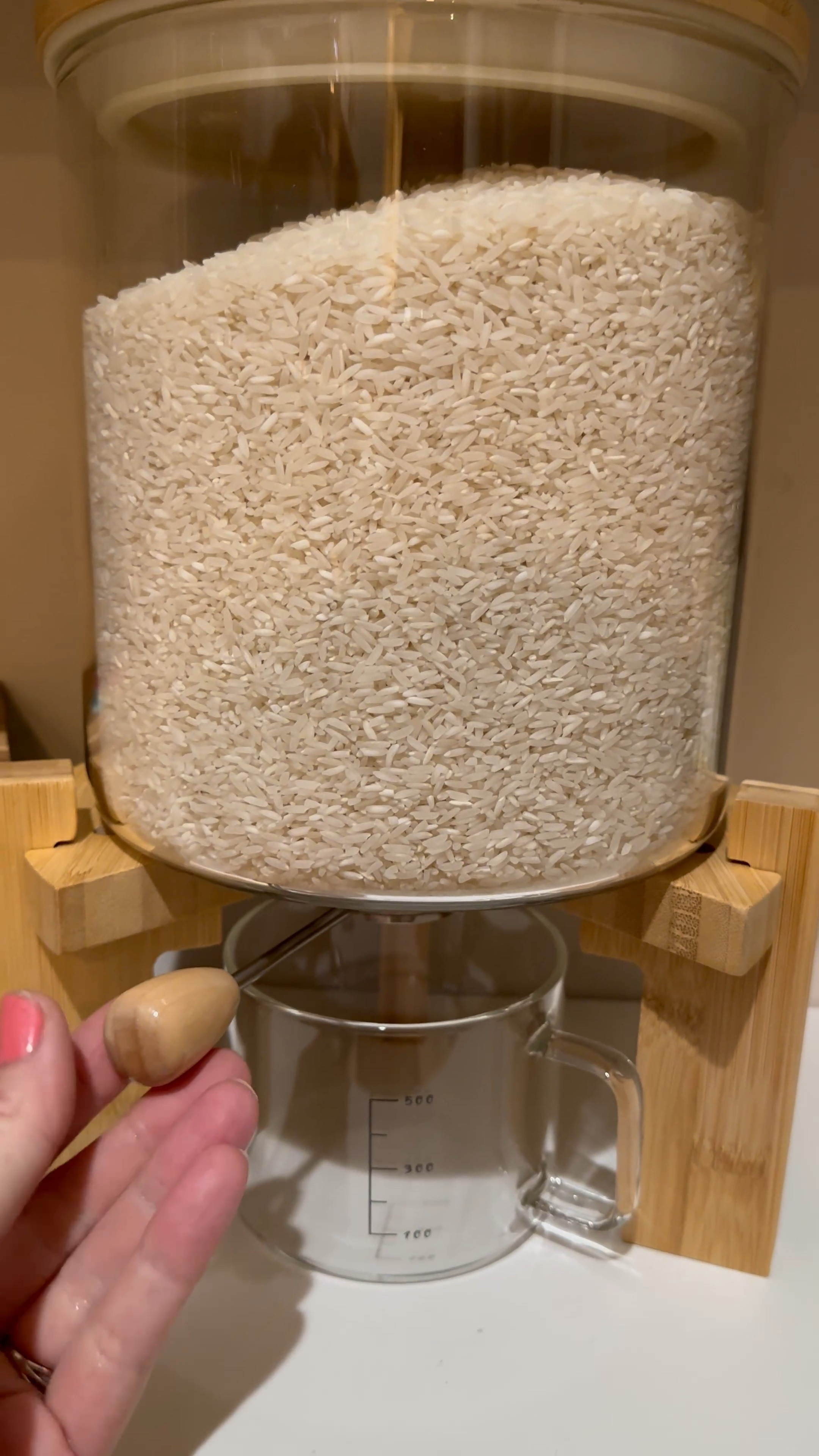 Rice Dispenser, space saver, and perfect pour. 

#LTKhome #LTKFind