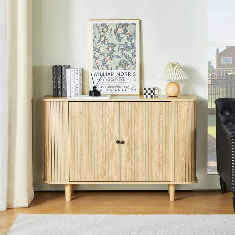 Rickiah 31.49" Tall 2 - Door Accent Cabinet | Wayfair North America