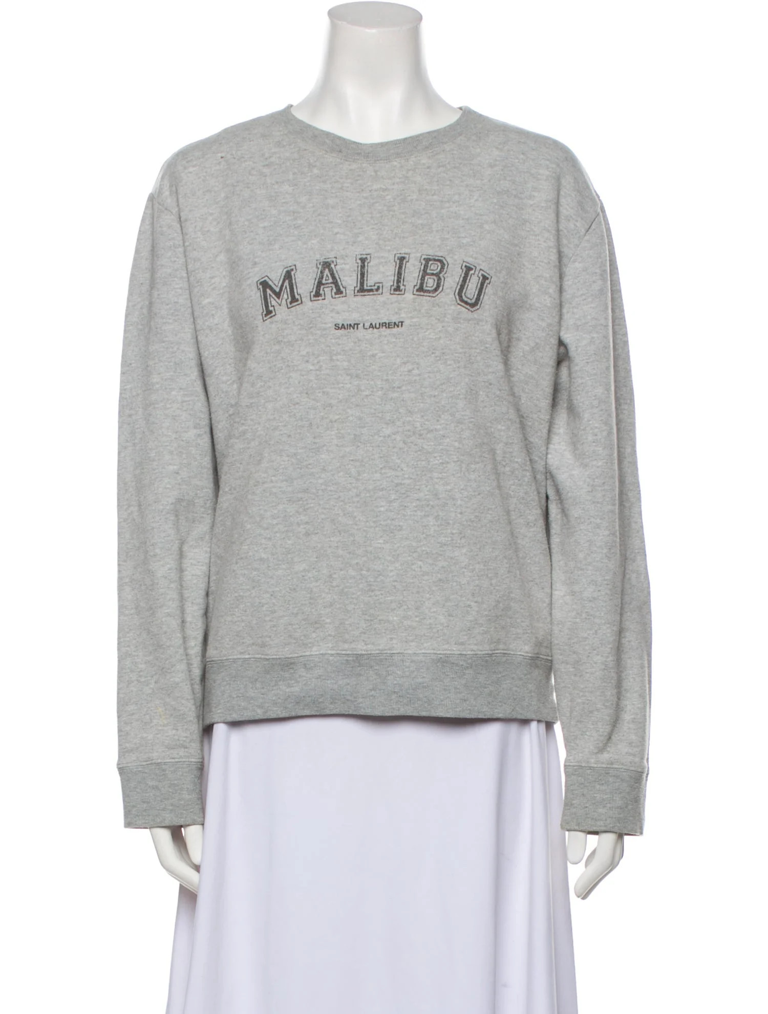 Graphic Print Crew Neck Sweater | The RealReal