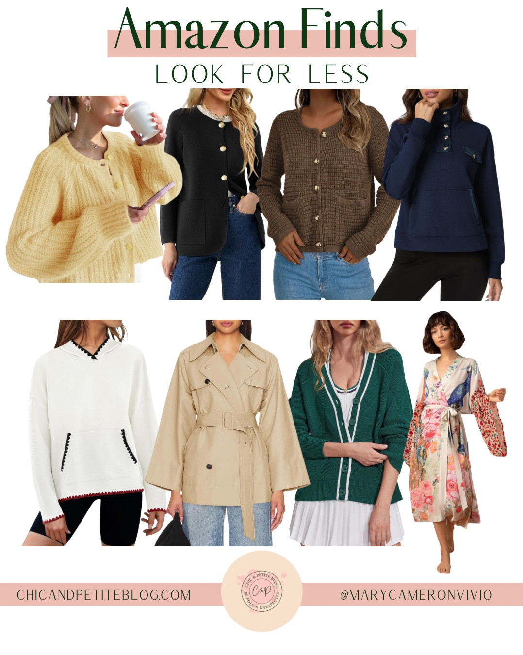 Amazon Finds // Designer Looks for Less

designer dupe // look for less // found it on Amazon // Amazon fashion // Amazon style // fall fashion // transitional fall style // Tuckernuck // Revolve // Alo Yoga // Ariat // Anthropologie // Rails // Sezane // Varley // JCrew // Alaia // J Crew // Lilly Pulitzer 

#LTKFindsUnder50 #LTKFindsUnder100 #LTKStyleTip