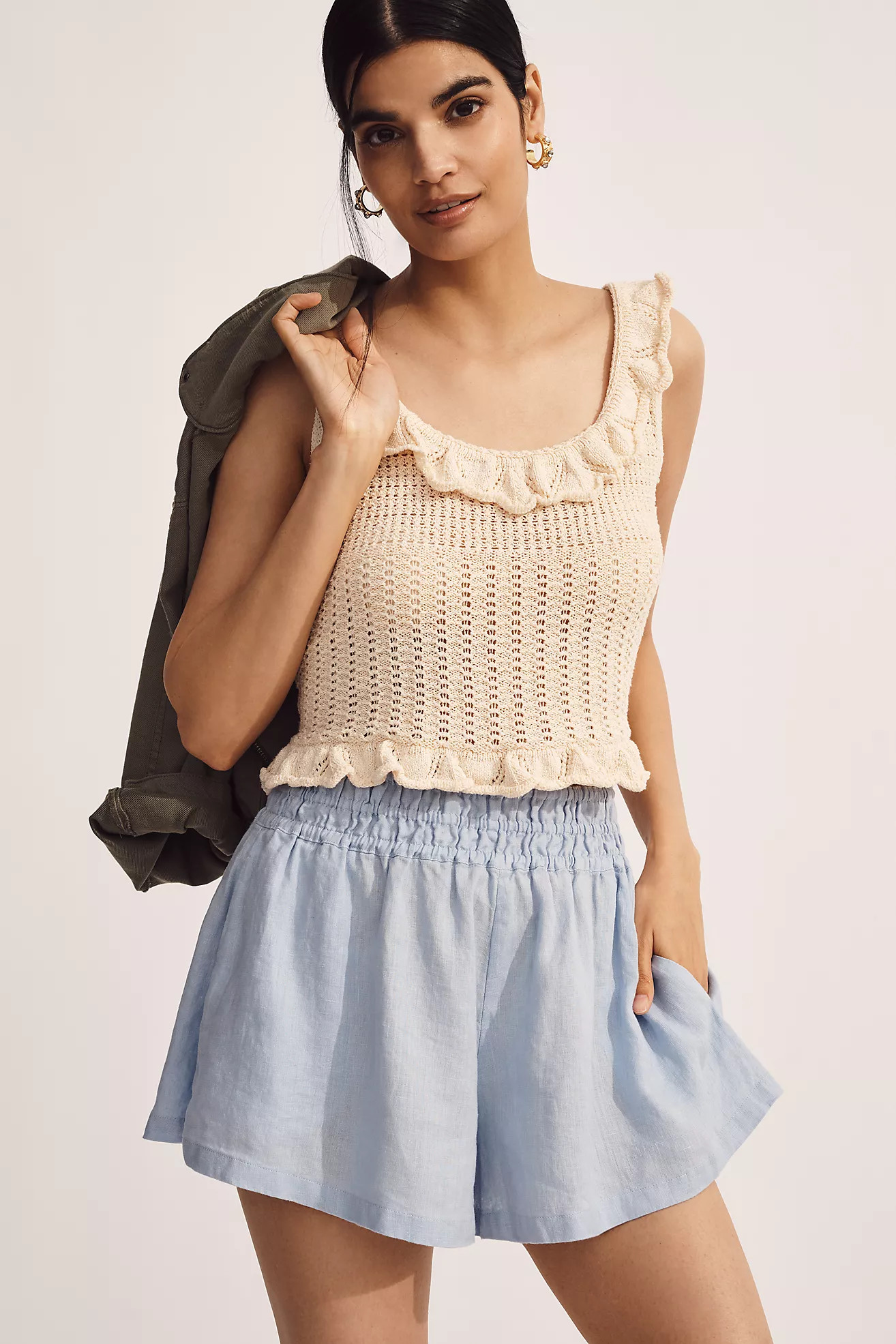 The Somerset Shorts: Linen Edition | Anthropologie (US)