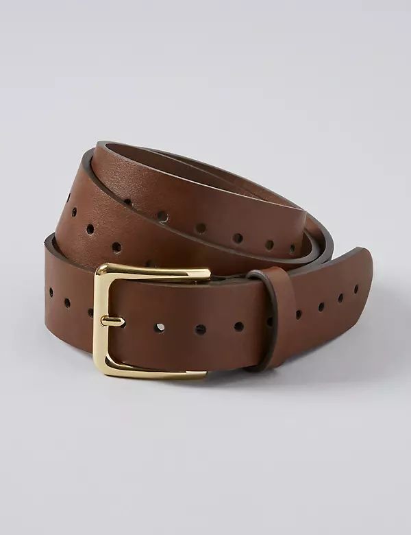 Perforated Belt with Square Buckle | Lane Bryant (US)