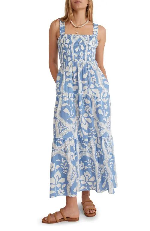 Selene Smocked Midi Dress | Nordstrom