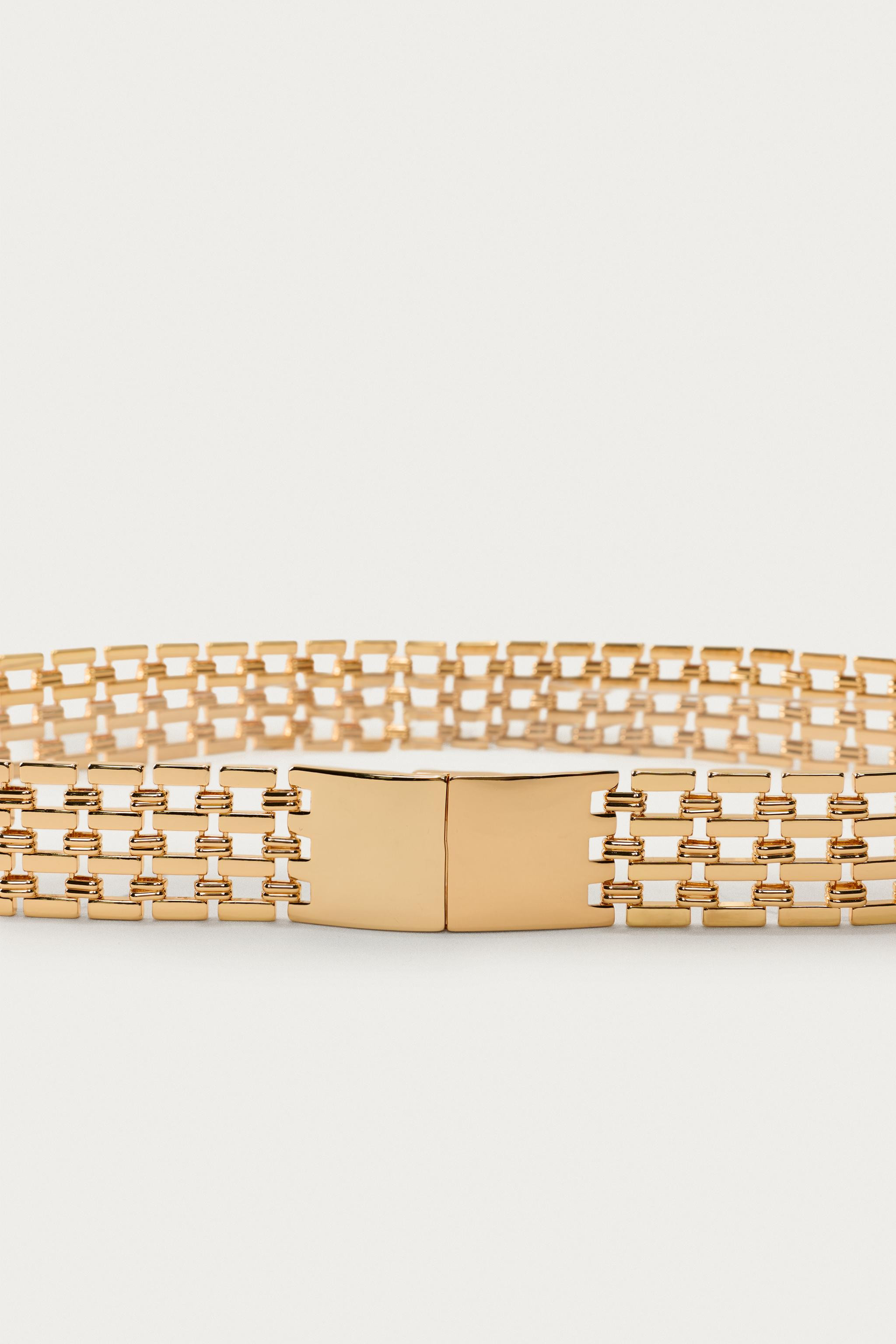 MARISA BERENSON X ZARA METAL CHAIN BELT | Zara US