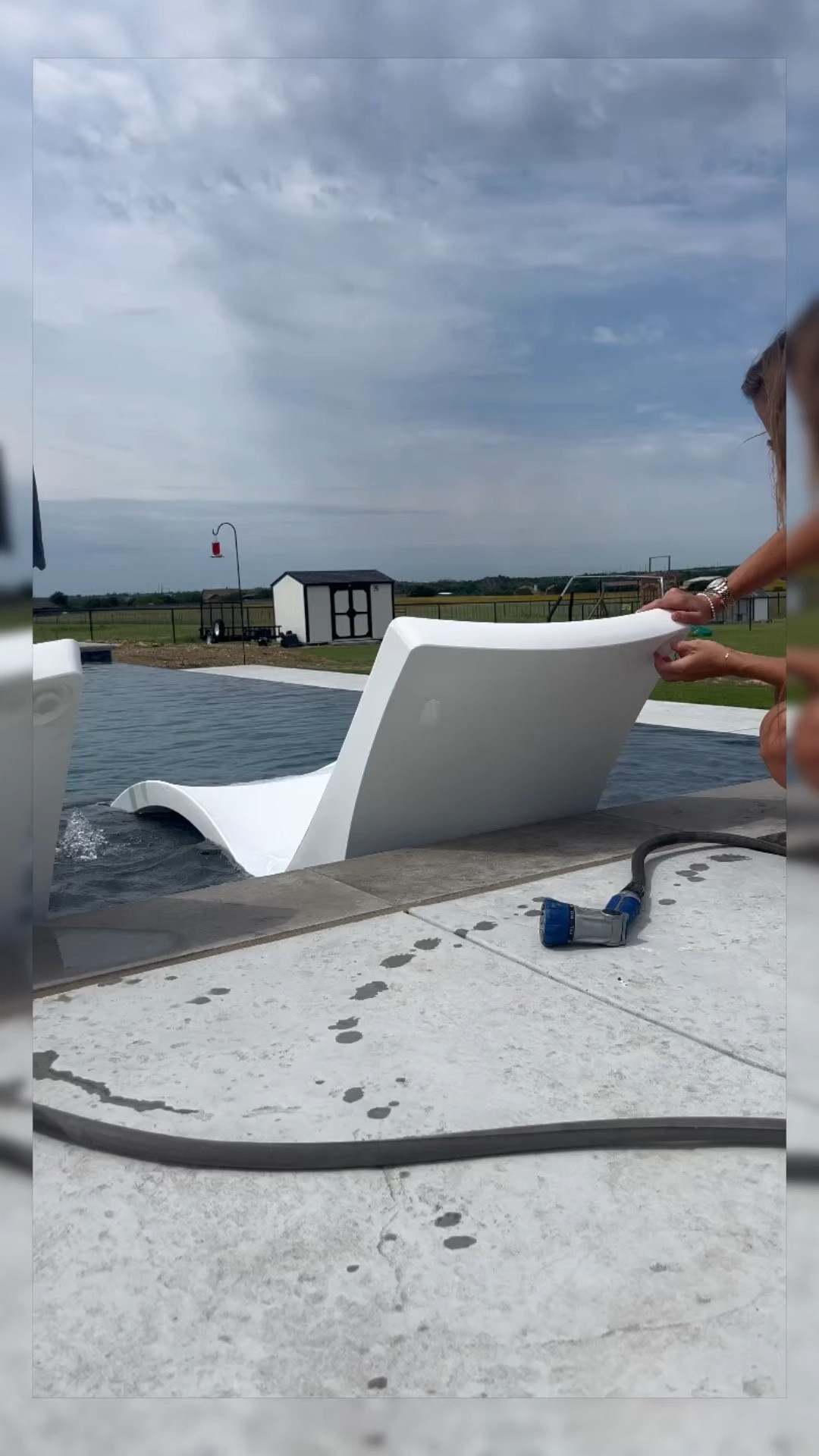 Why we chose the Floating Luxuries Kai Shelf Loungers:
1. They’re so easy to fill with a hose from the hole up top. 
2. They’re true resort width, so they’re wider than other similar brands. 
3. They have build in cup and phone holders. 

We LOVE them!!!

#LTKSeasonal #LTKHome #LTKSwim