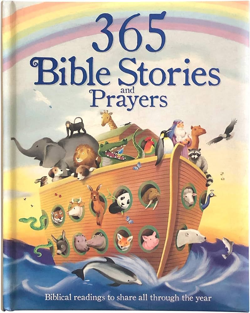 365 Bible Stories and Prayers Padded Treasury - Gift for Easter, Christmas, Communions, Baptism, ... | Amazon (US)