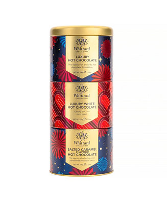 Whittard of Chelsea Holiday Luxury Hot Cocoa Stacking Tins, 3 Piece - Macy's | Macy's