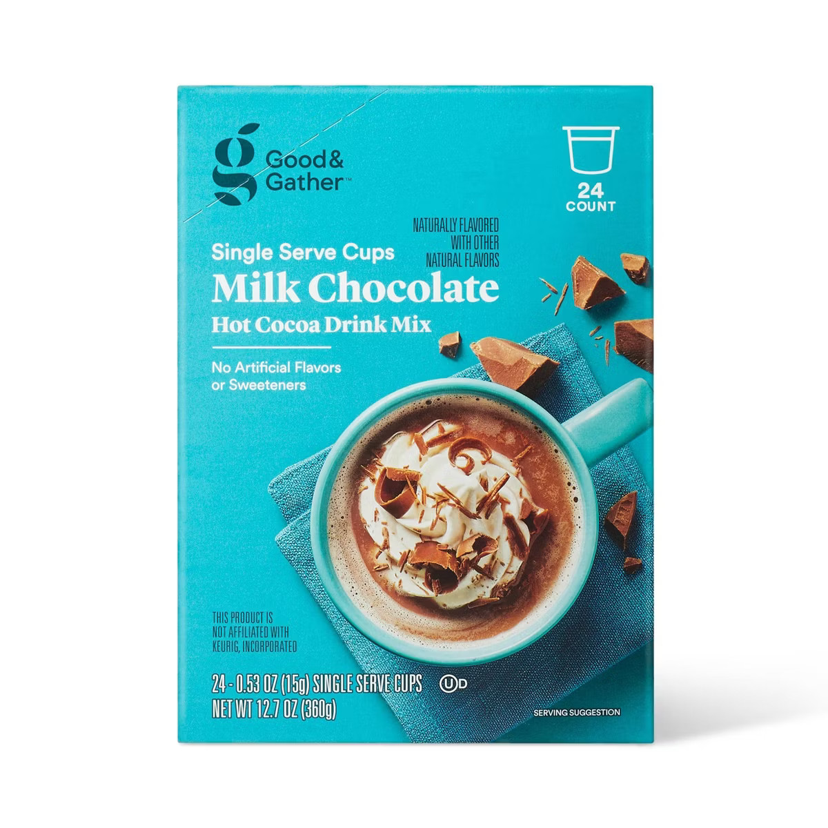 Milk Chocolate Hot Cocoa Drink Mix - 6.35oz - Good & Gather™ | Target