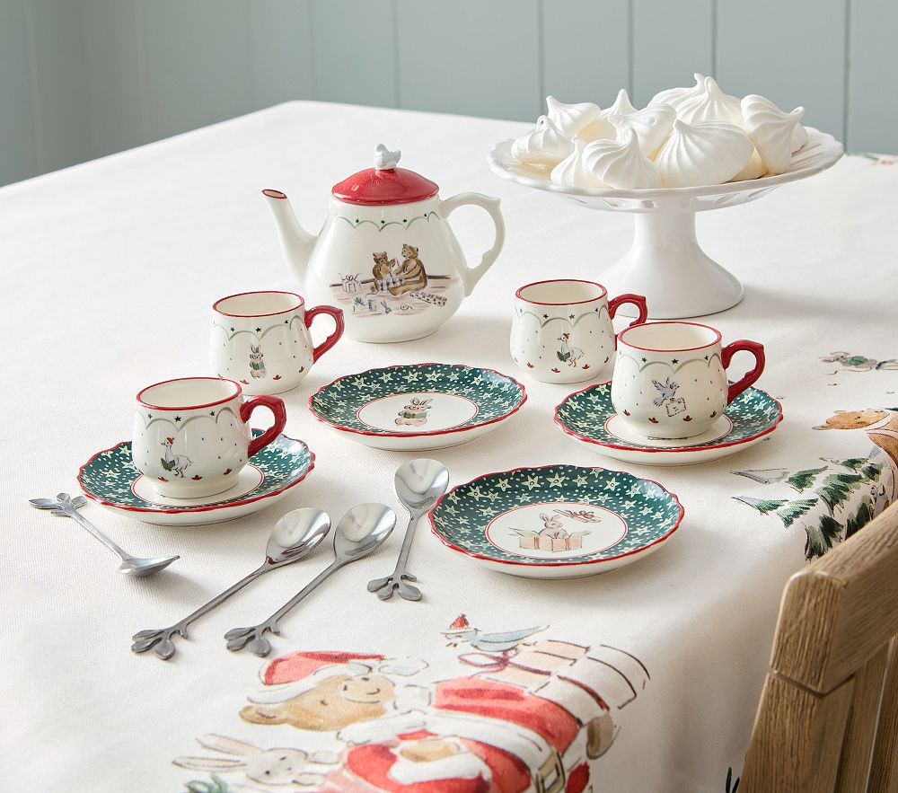 Riley Sheehey Porcelain Tea Set | Pottery Barn Kids