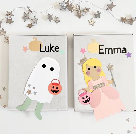 Personalized Craft Kit-ADD ON || Halloween Kids Craft || DIY Precut Crafts | Etsy (US)