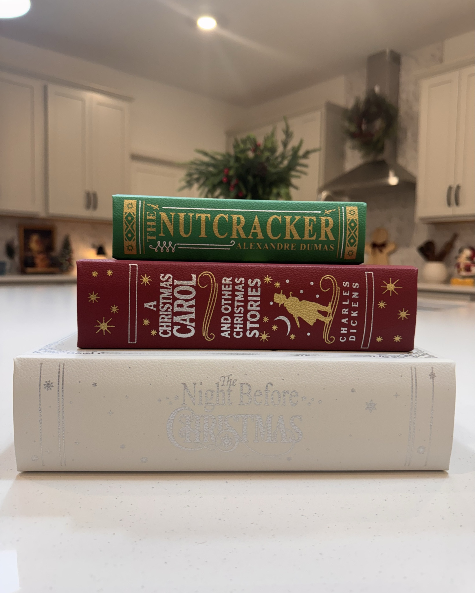 A Christmas decor find that I am OBSESSED with! I’ve had my eye on these but I wasn’t sure if I would like them and I am so impressed. They are really heavy, really beautiful and I love that they look like real books when closed but perfect for storage inside! 

#LTKSeasonal #LTKHome #LTKHoliday