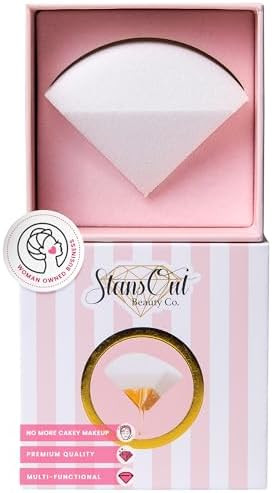 StansOut Memory Foam Makeup Sponge – No-Water-Needed Blender for Liquid, Cream & Powder Foundat... | Amazon (US)