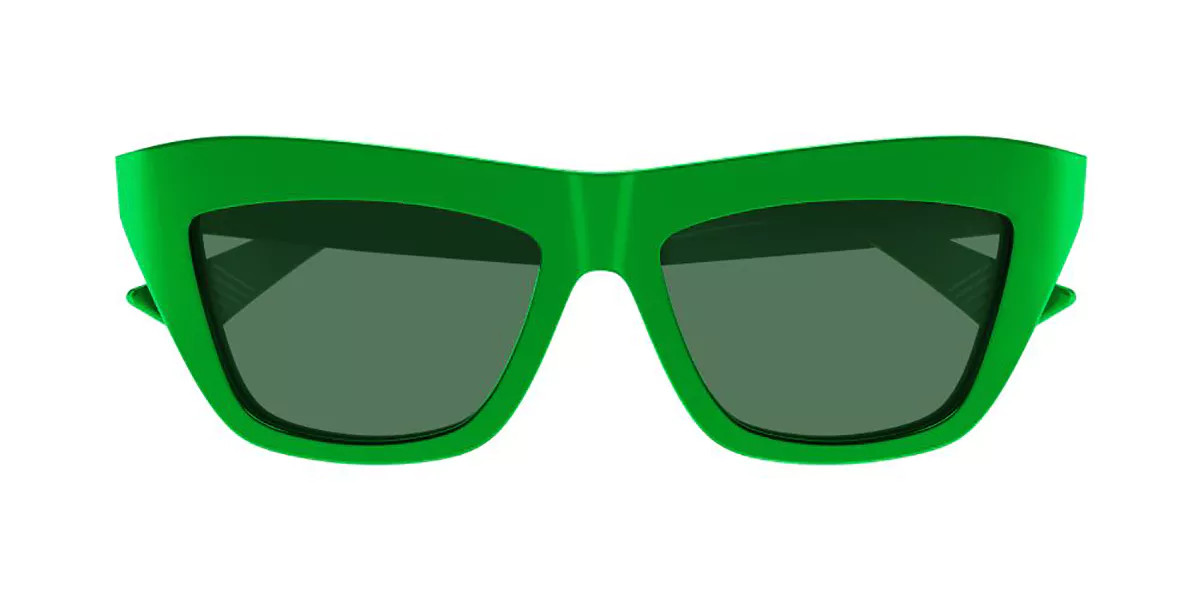 Bottega Veneta BV1121S 005 Men's Sunglasses Green Size 55 | SmartBuyGlasses Global