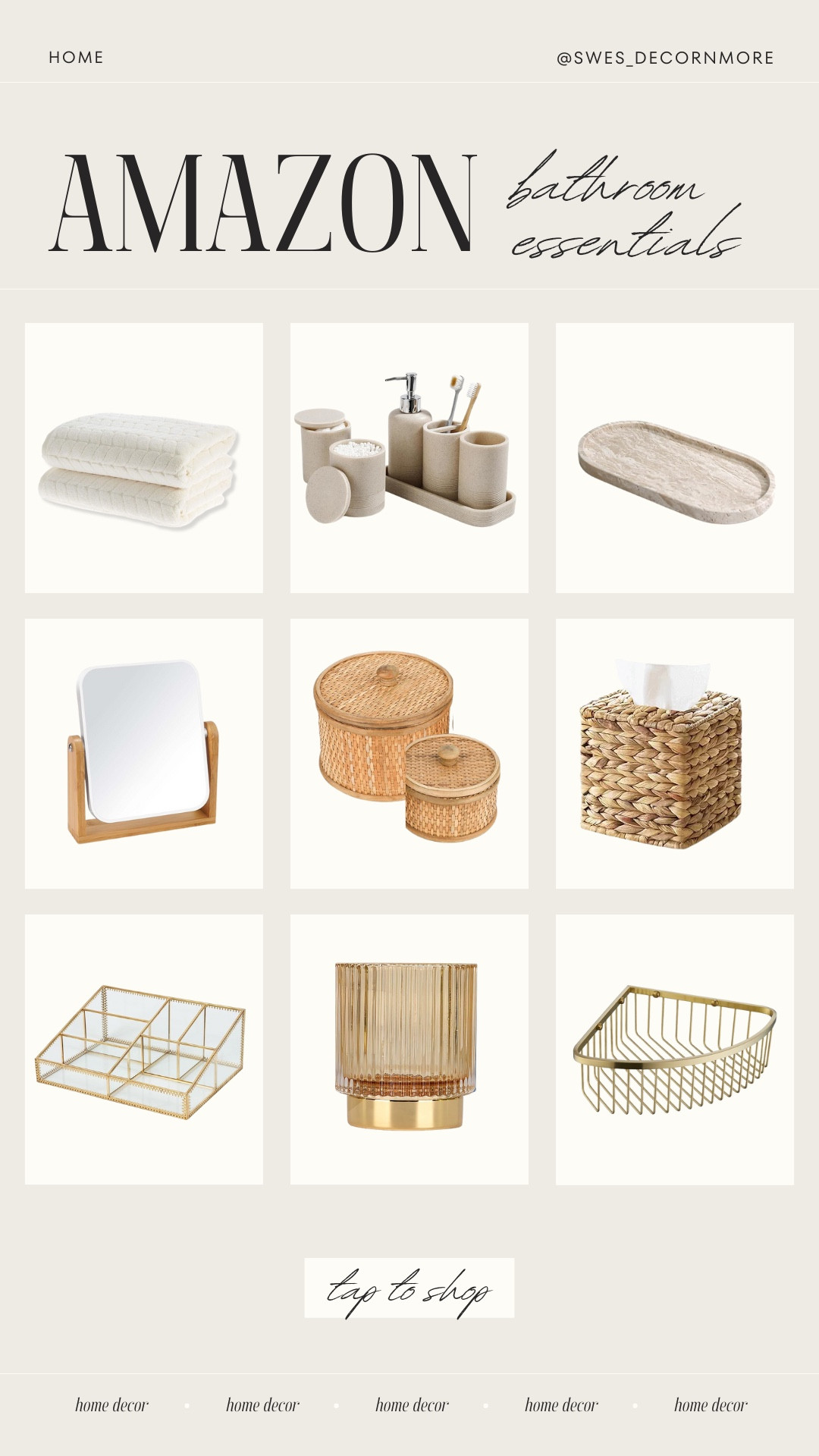 Refresh your bathroom with Amazon’s must-have essentials! From storage solutions to spa-worthy upgrades, find everything you need to elevate your space.

#LTKHome #LTKStyleTip