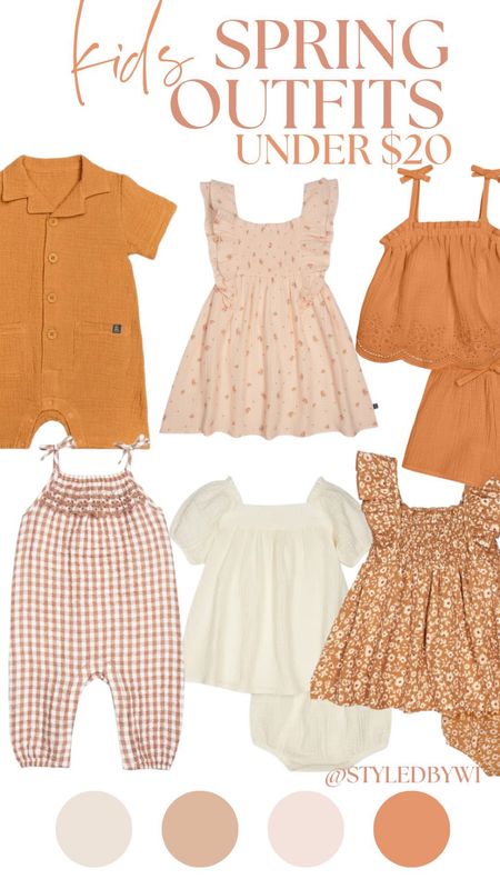 Spring outfits for kids under $20 🙌🏽 Easter outfits, spring sessions, mothers-day minis 

#LTKbaby #LTKSeasonal #LTKkids