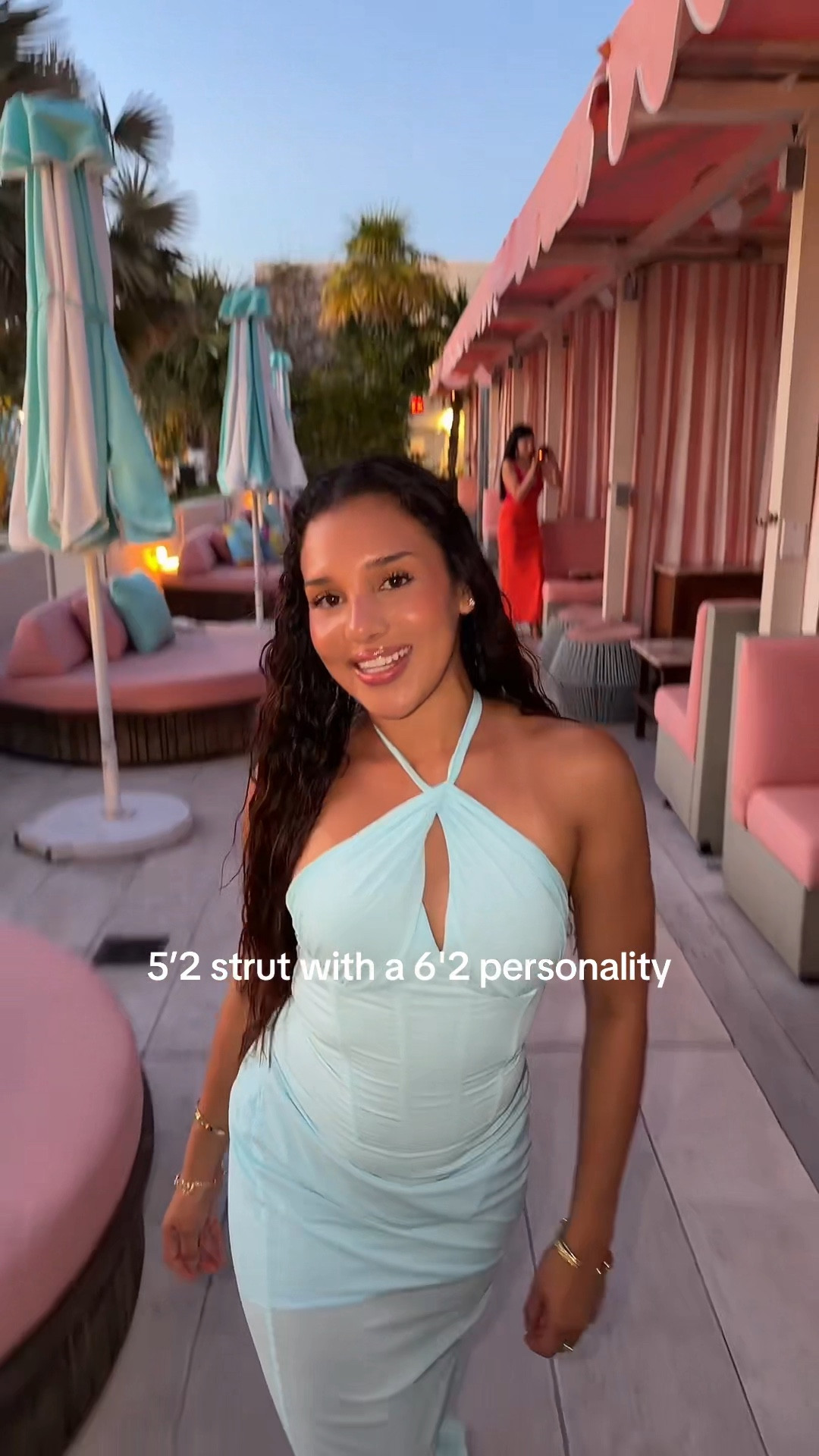 Hii✨! I wore this dress for an event & the amount of compliments I got was INSANE!!🩵dress is from hello molly! It’s linked down below <3 

#LTKgrwm #LTKootd #LTKPetite